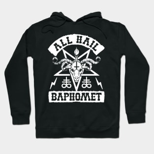 BAPHOMET THE GOAT HEAD GOD - AL HAIL BAPHOMET Hoodie